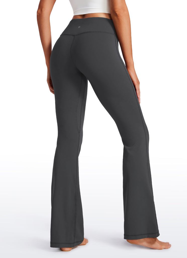 CRZ YOGA Butterluxe Leggings Acompañados de Cintura Baja de 32 Pulgadas para Mujer Gris pardo