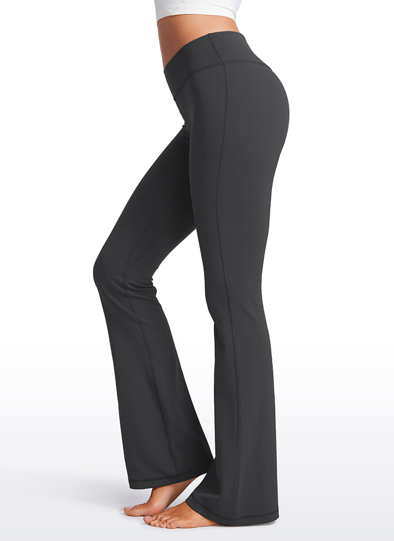 CRZ YOGA Butterluxe Leggings Acompañados de Cintura Baja para Mujer Gris misterioso