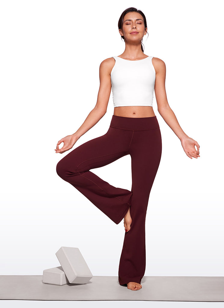 CRZ YOGA Butterluxe Leggings Acompañados de Cintura Baja de 32 Pulgadas para Mujer Gris misterioso