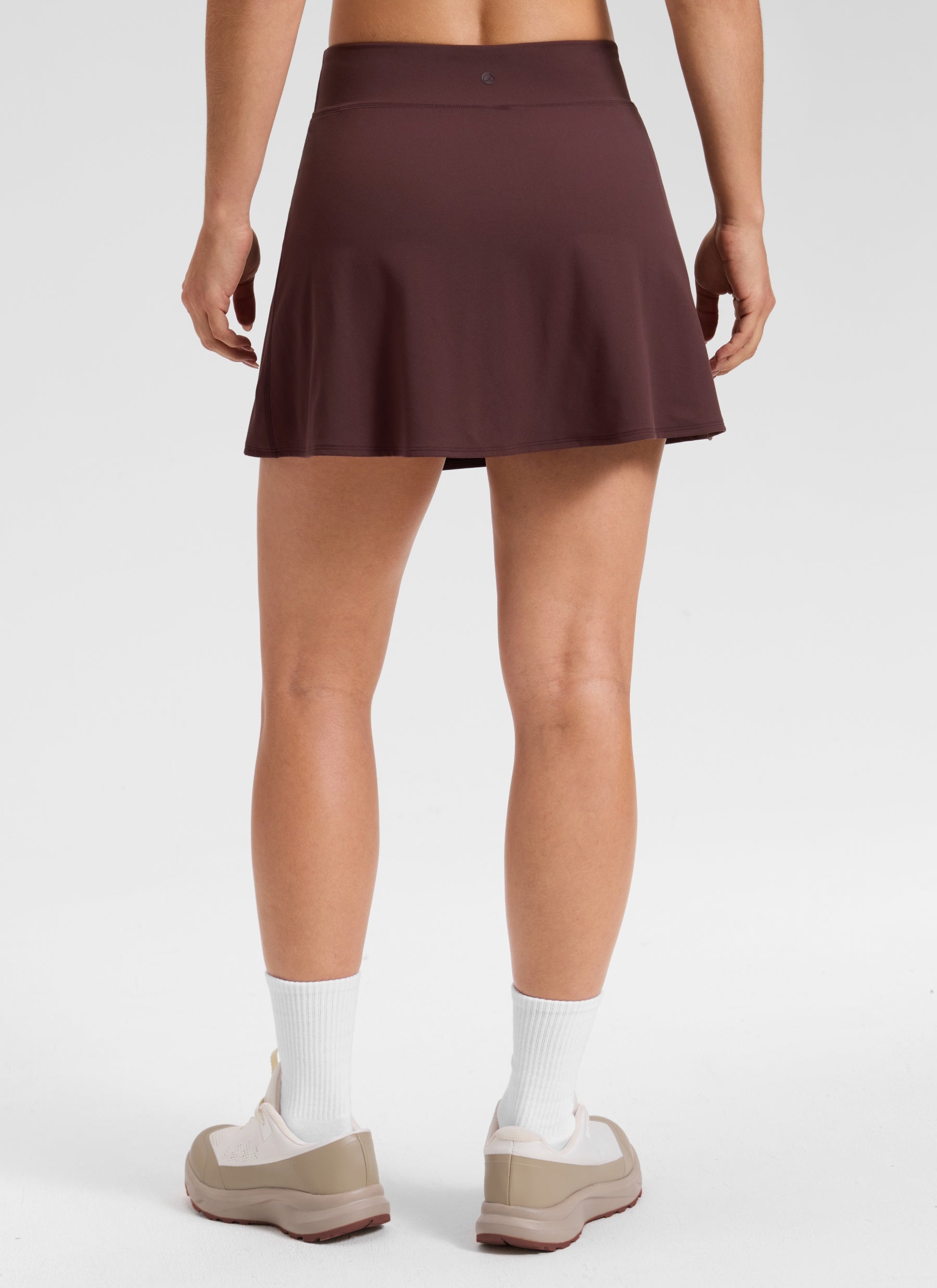 CRZ YOGA Mujer Butterlift Golf Falda Tiro Alto A Line Abertura 14