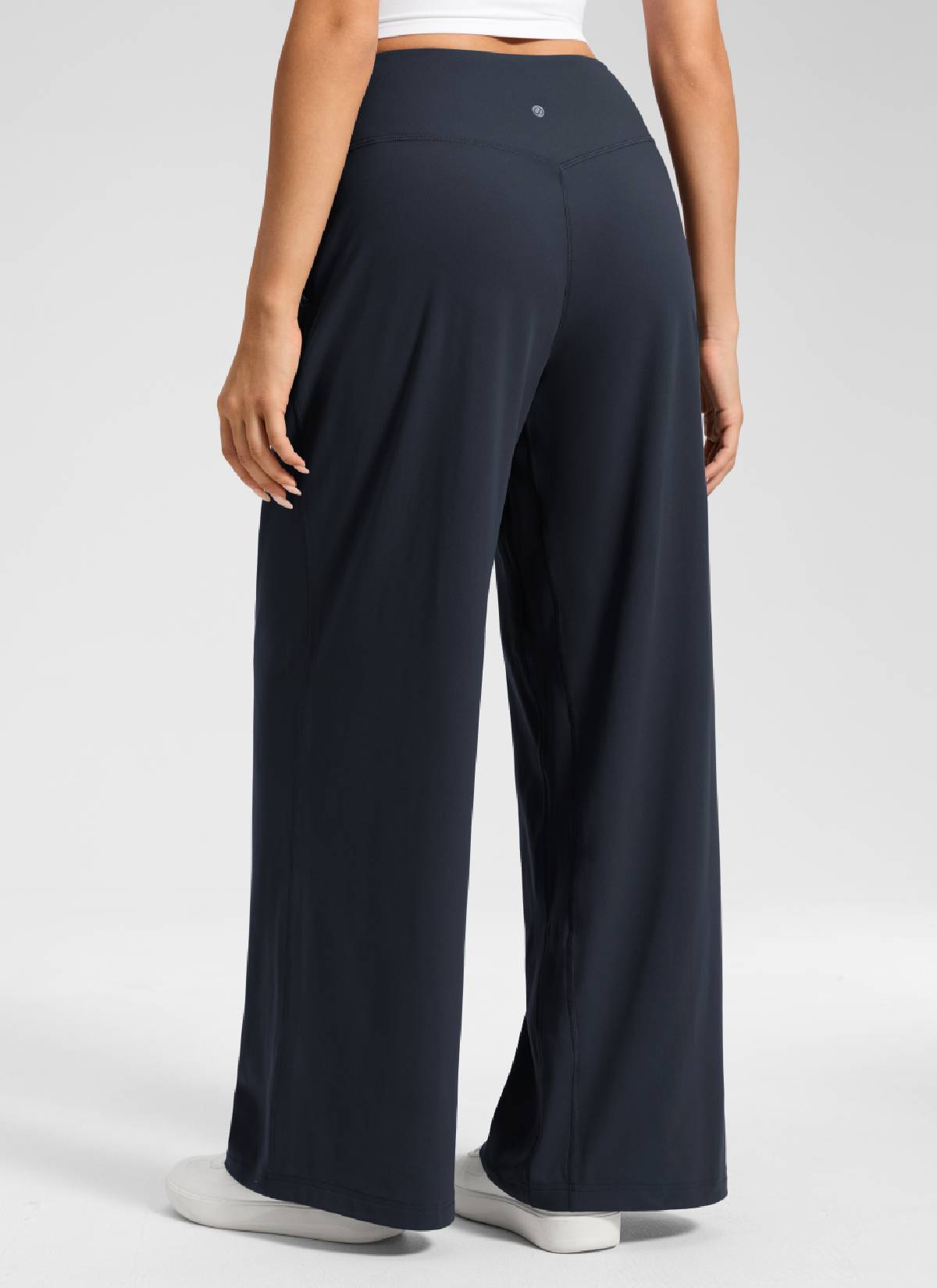 CRZ YOGA Butterluxe Palazzo Cintura Alta con Bolsillos 30