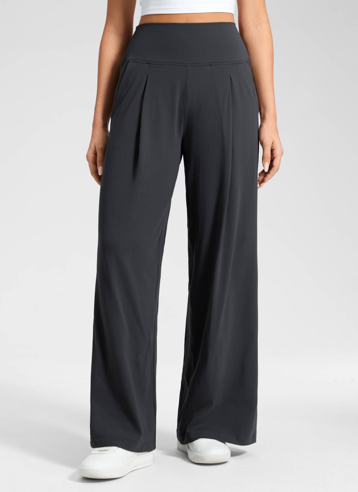 CRZ YOGA Butterluxe Palazzo Cintura Alta con Bolsillos 30