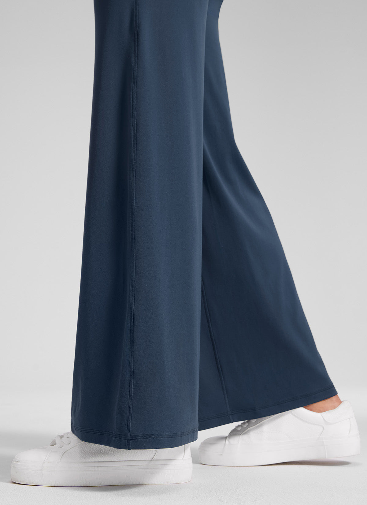 CRZ YOGA Mujer Softretch Pantalón de Cintura Alta sin Costura Delante Stelindigo