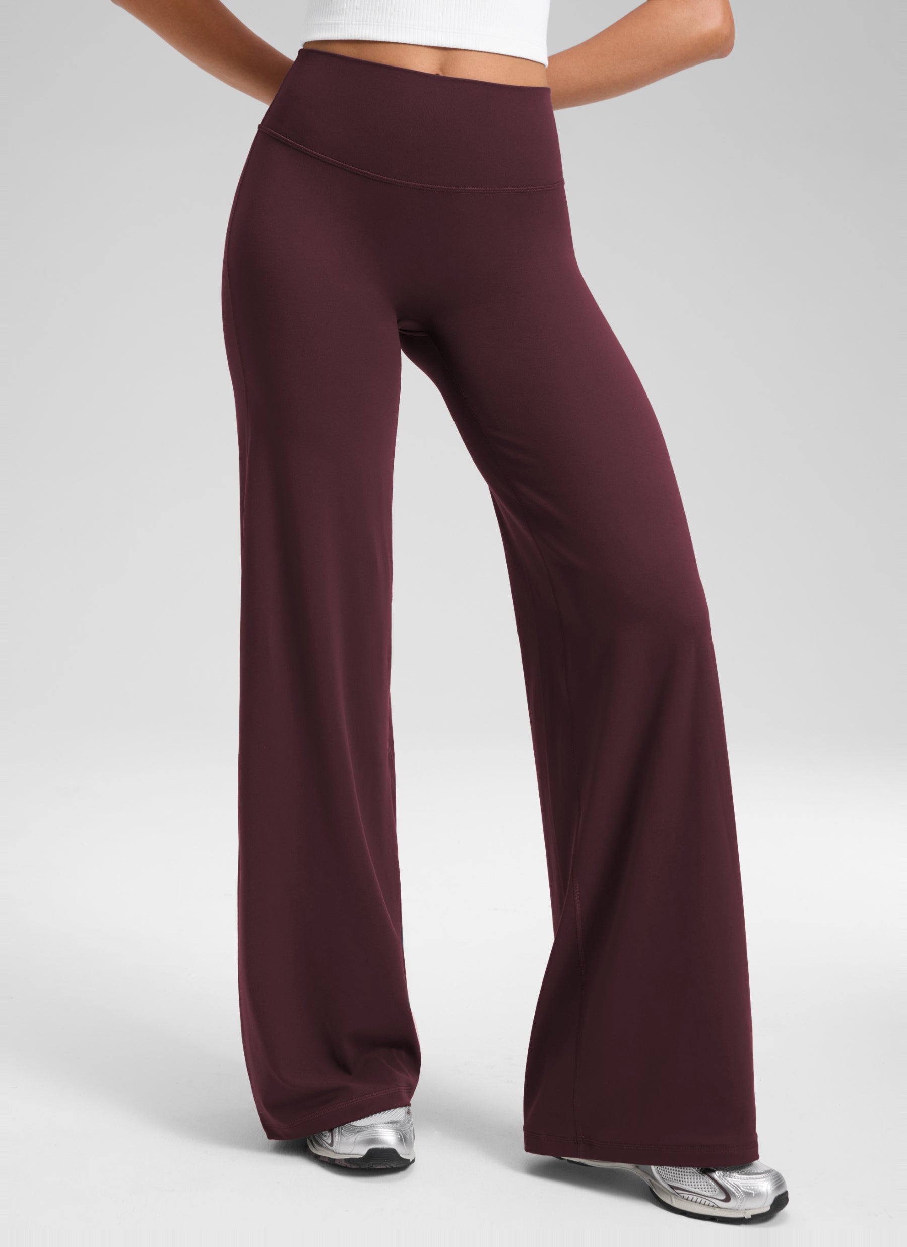 CRZ YOGA Mujer Softretch Pant Recta Sin Costura Tiro Alto 30