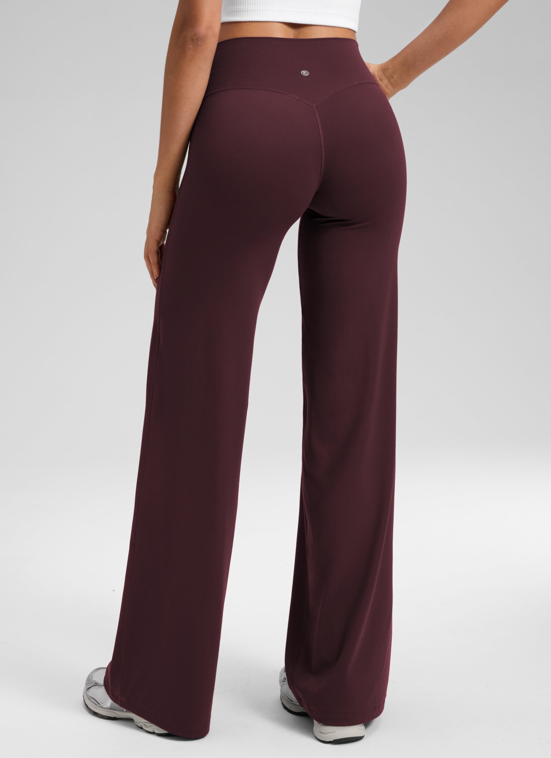 CRZ YOGA Mujer Softretch Pant Recta Sin Costura Tiro Alto 30
