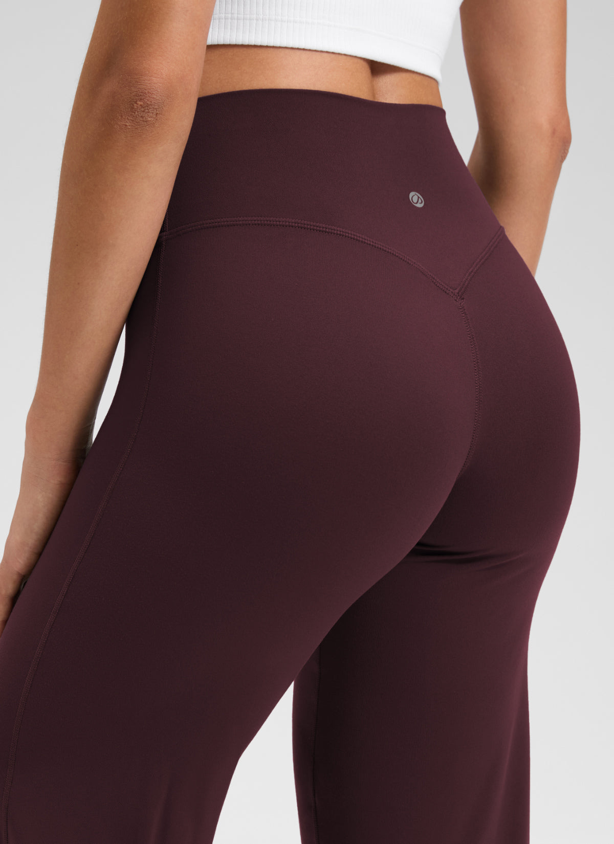 CRZ YOGA Mujer Softretch Pant Recta Sin Costura Tiro Alto 30