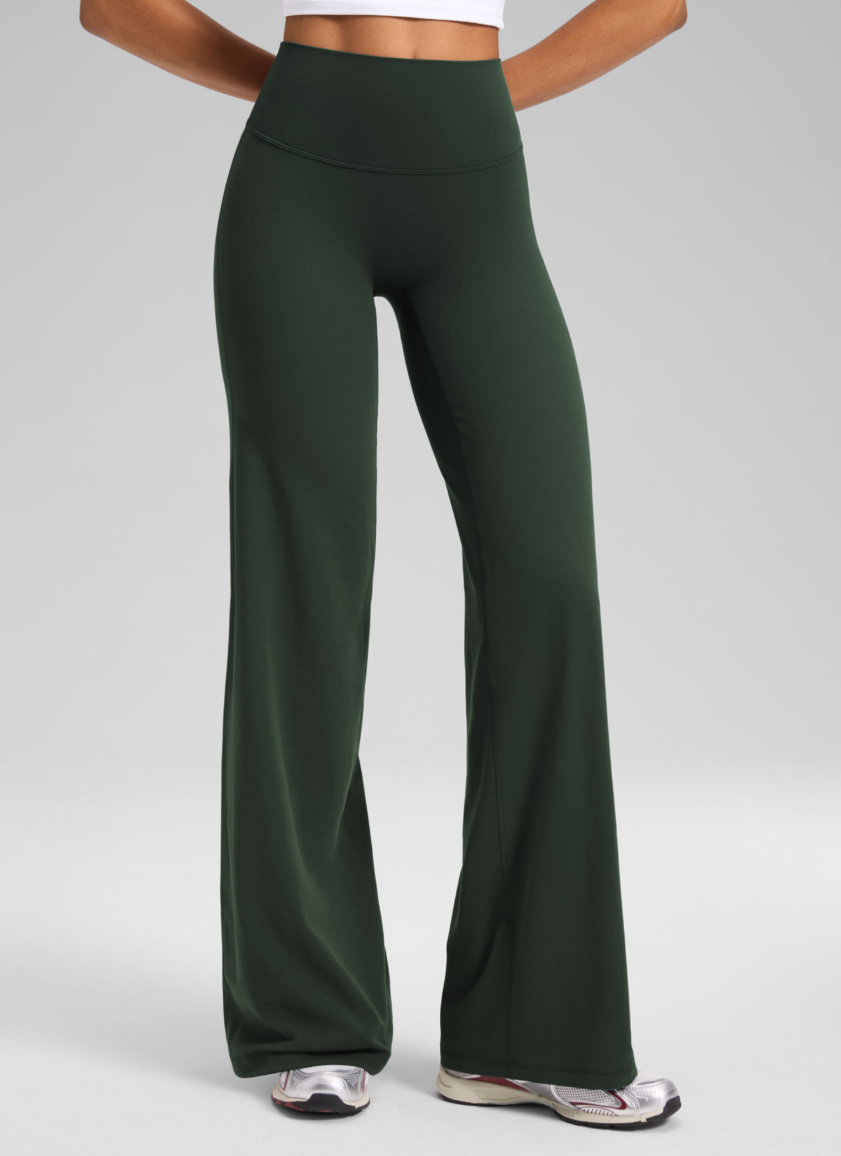 CRZ YOGA Mujer Softretch Pant Recta Sin Costura Tiro Alto 30