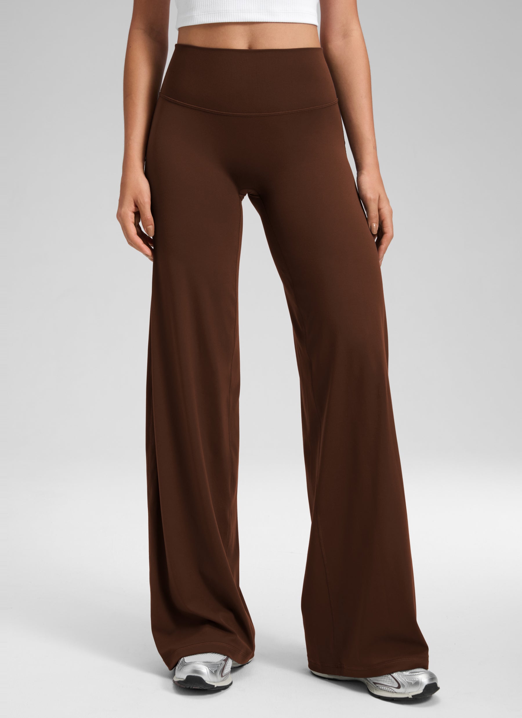 CRZ YOGA Mujer Softretch Pant Recta Sin Costura Tiro Alto 28