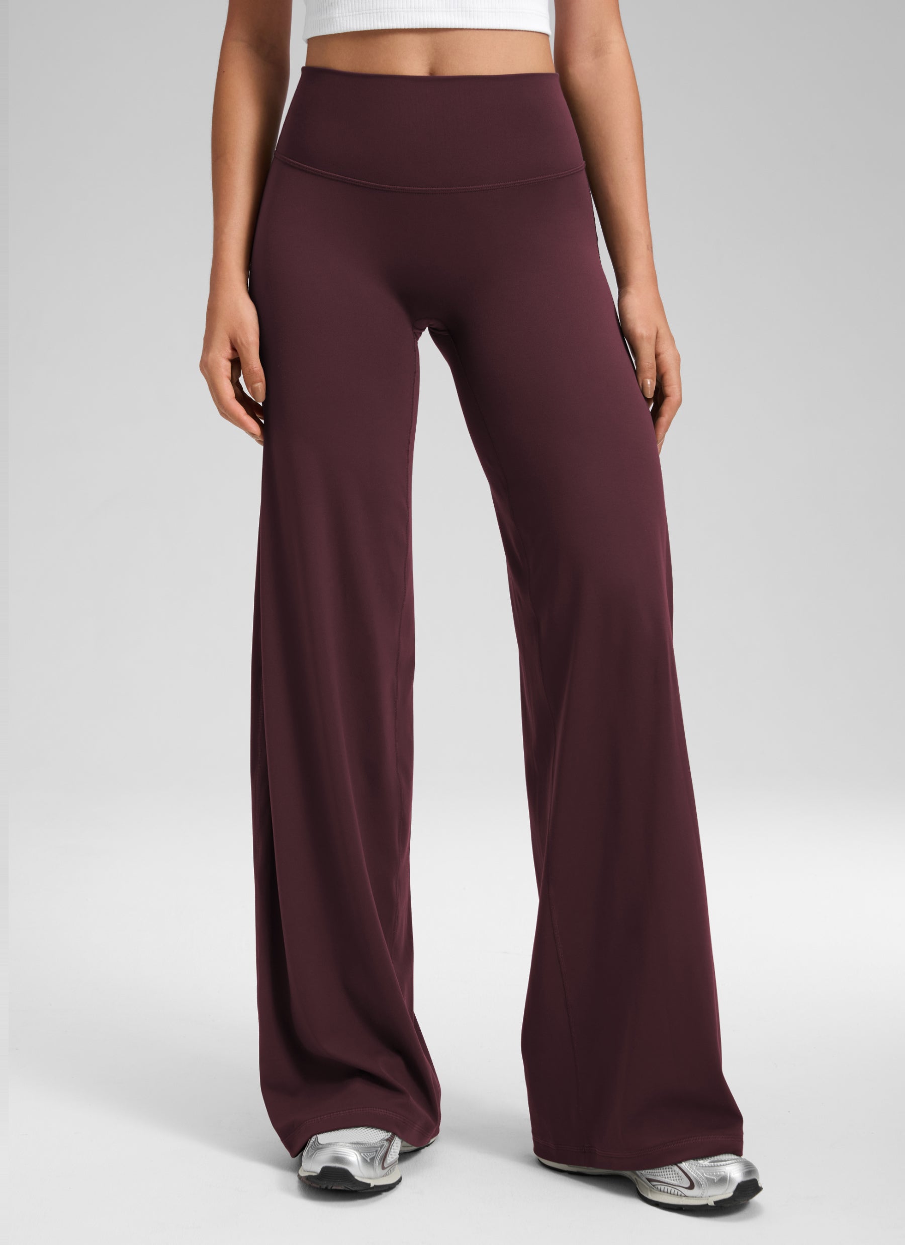 CRZ YOGA Mujer Softretch Pant Recta Sin Costura Tiro Alto 32