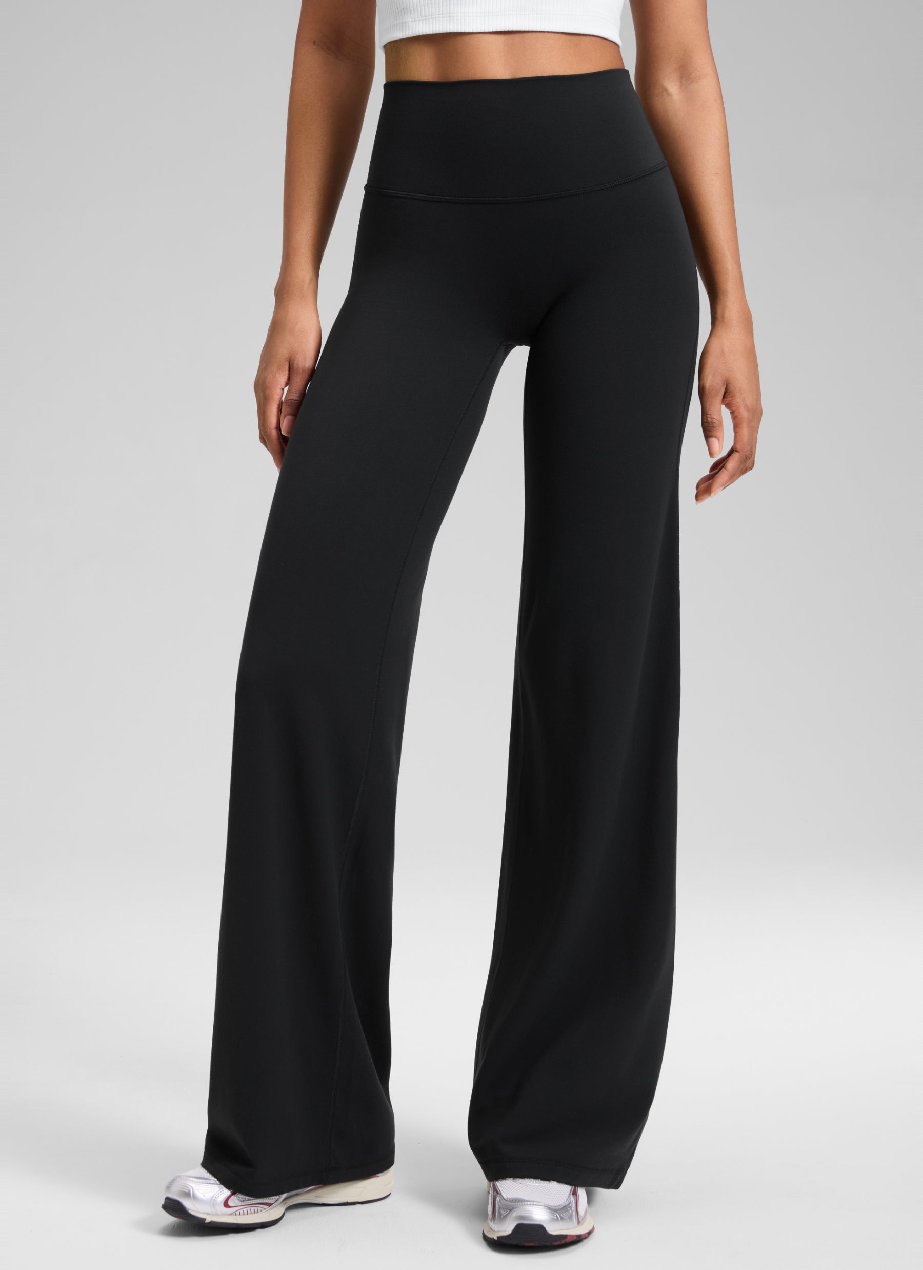 CRZ YOGA Mujer Softretch Pant Recta Sin Costura Tiro Alto 28