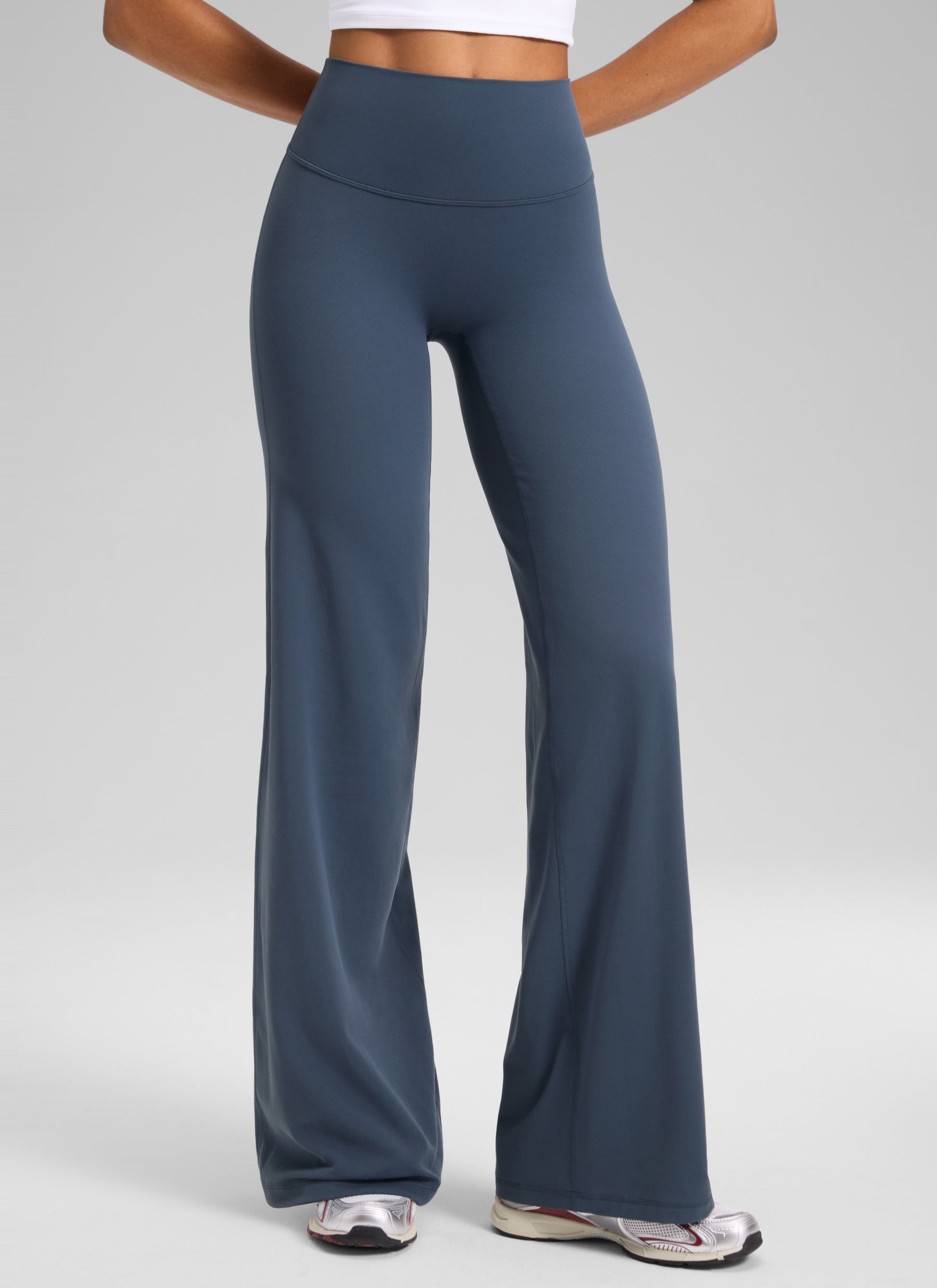 CRZ YOGA Mujer Softretch Pant Recta Sin Costura Tiro Alto 30