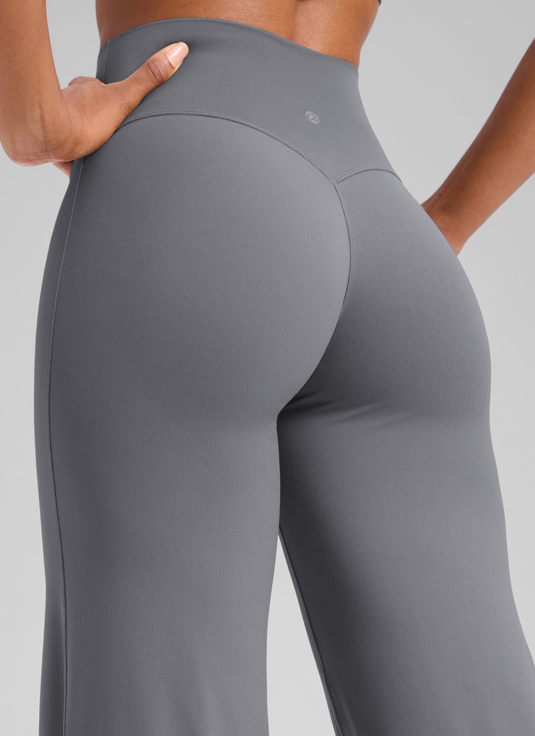 CRZ YOGA Mujer Softretch Pant Recta Sin Costura Tiro Alto 28