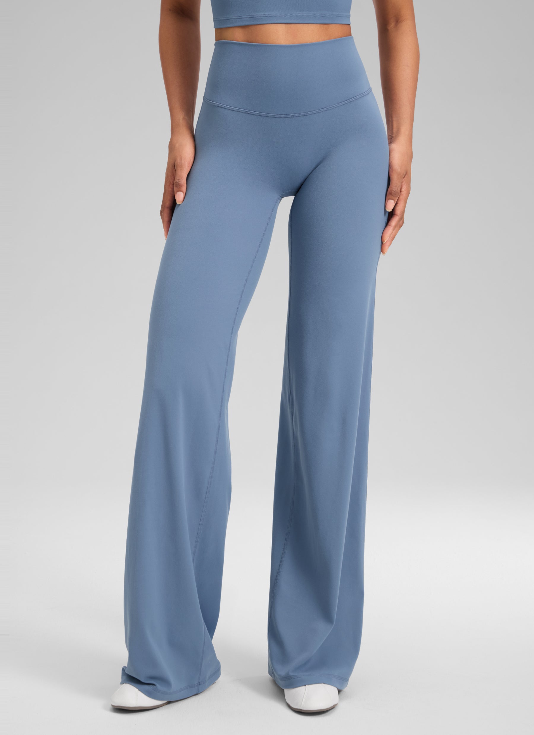 CRZ YOGA Mujer Softretch Pant Recta Sin Costura Tiro Alto 30