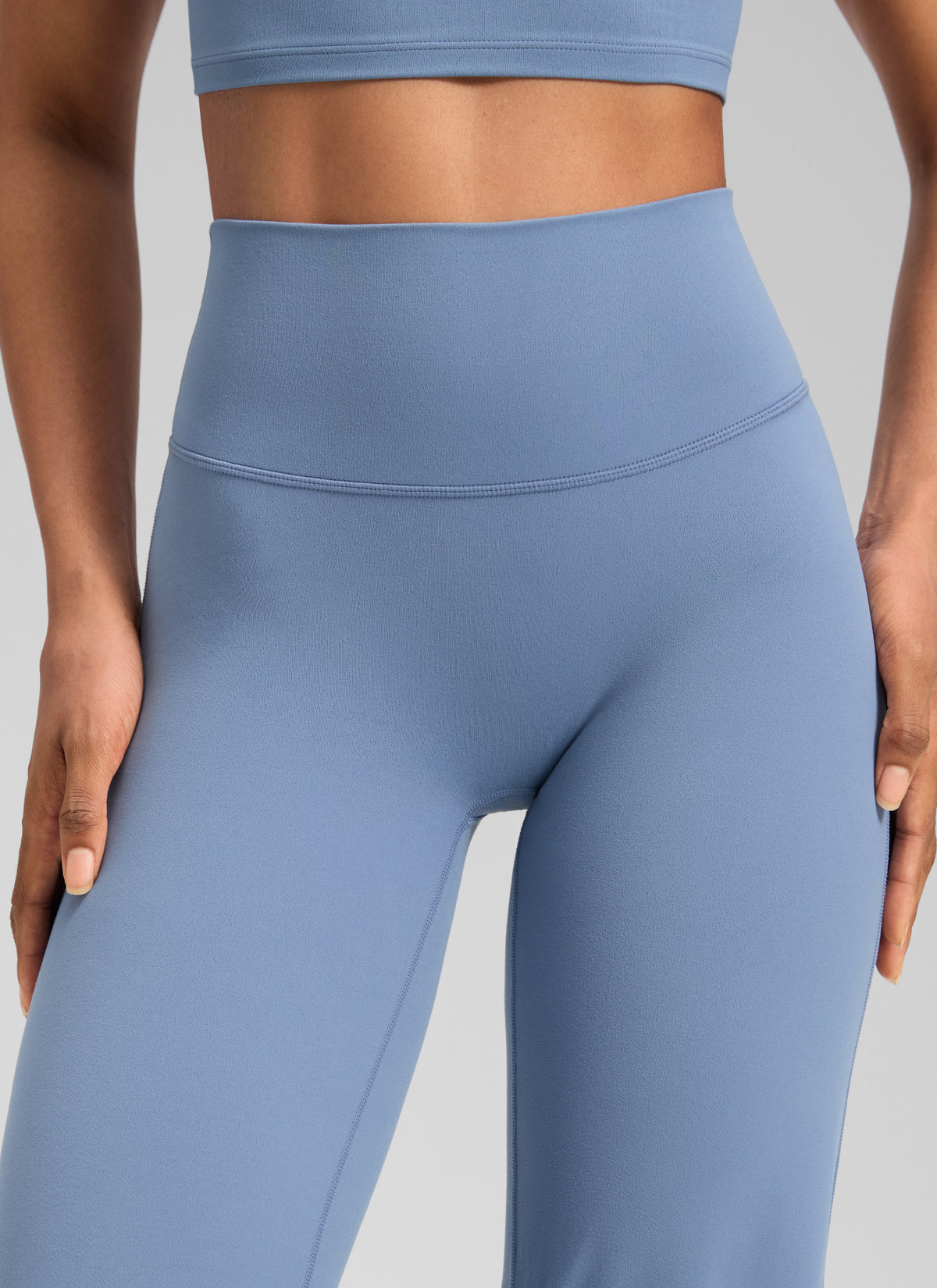 CRZ YOGA Mujer Softretch Pant Recta Sin Costura Tiro Alto 28