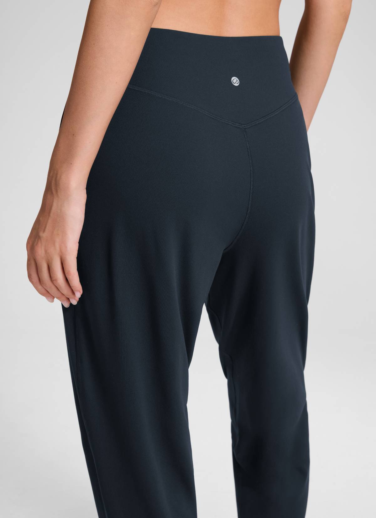 CRZ YOGA Chicas Jogger de Cintura Alta Butterluxe con Bolsillos True Navy