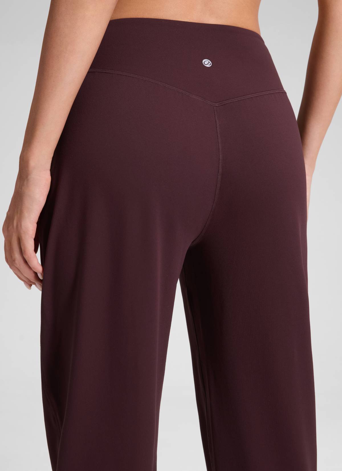 CRZ YOGA Chicas Jogger de Cintura Alta Butterluxe con Bolsillos Ciruela madura