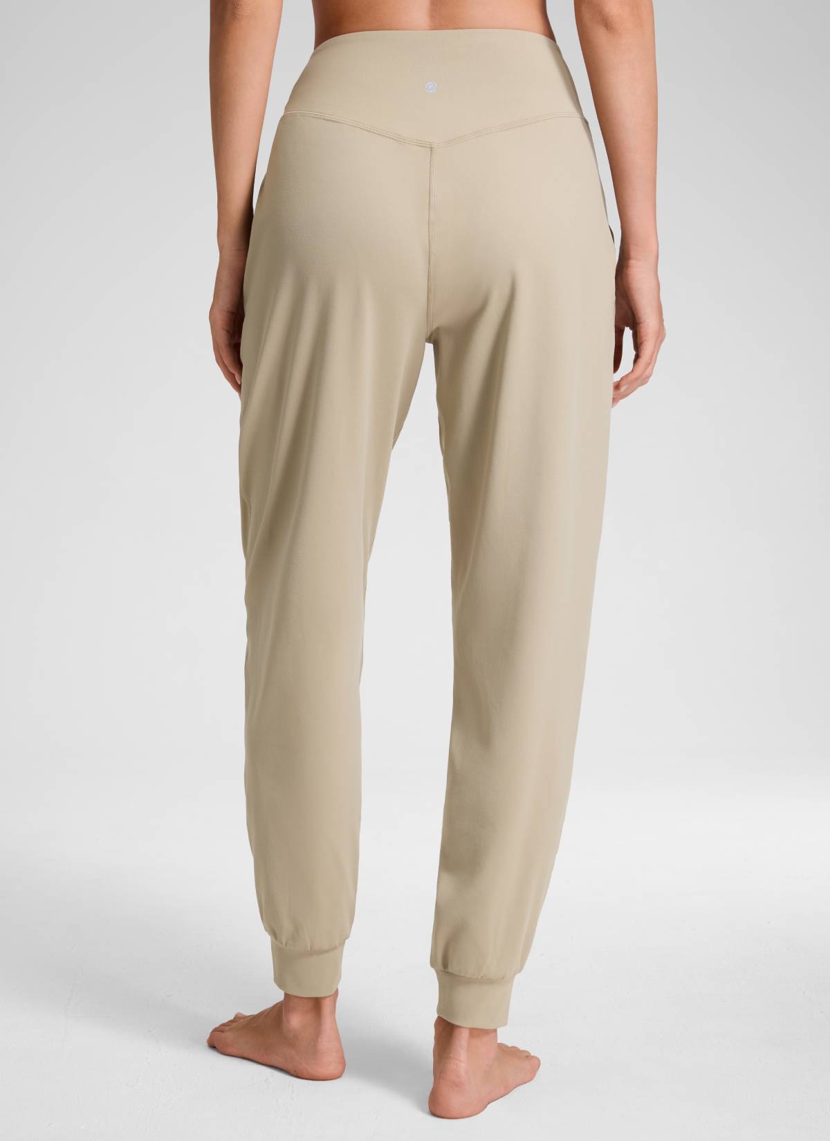 CRZ YOGA Chicas Jogger de Cintura Alta Butterluxe con Bolsillos Roble