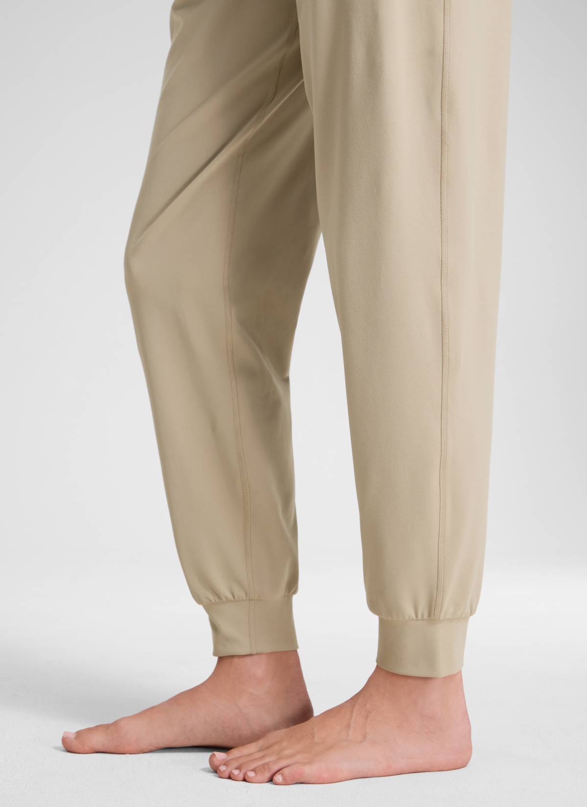 CRZ YOGA Chicas Jogger de Cintura Alta Butterluxe con Bolsillos Roble