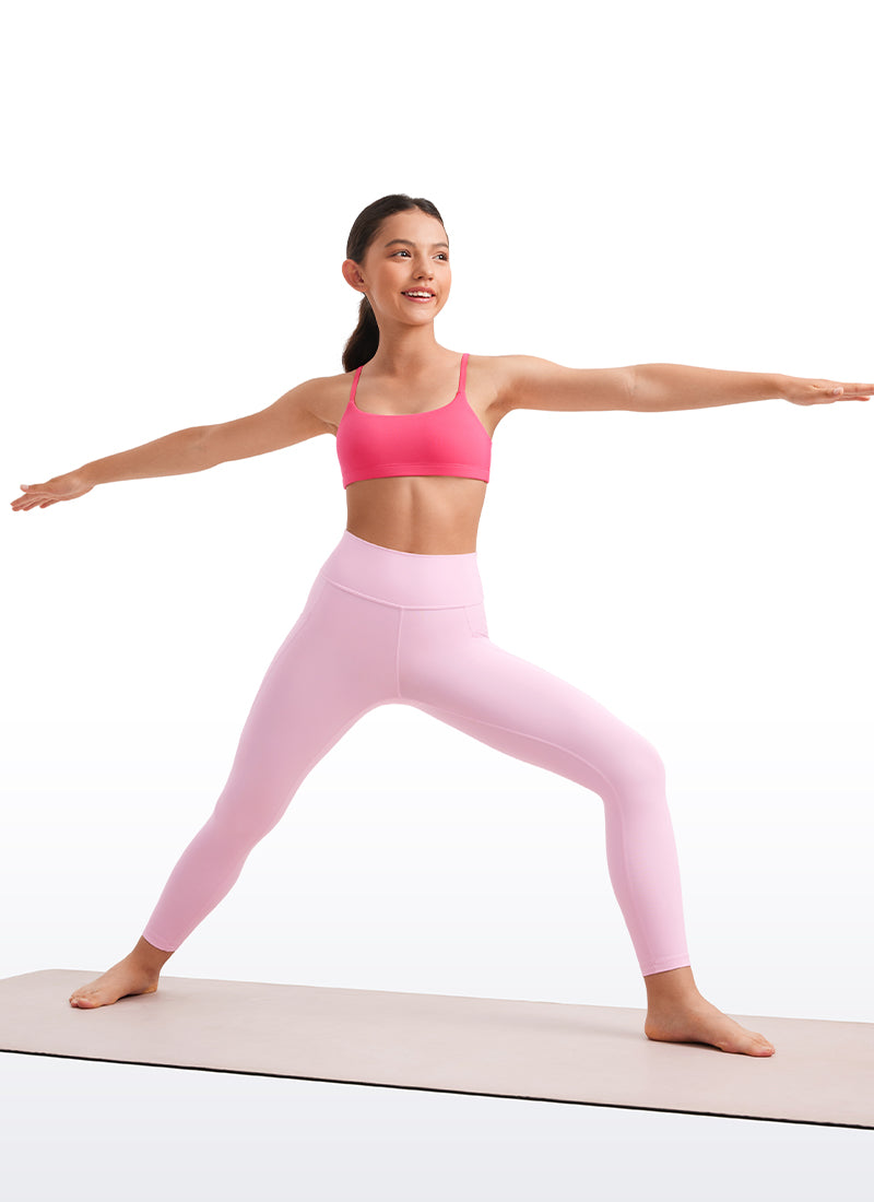 Butterluxe Leggings Deportivos con Bolsillos  para Niña