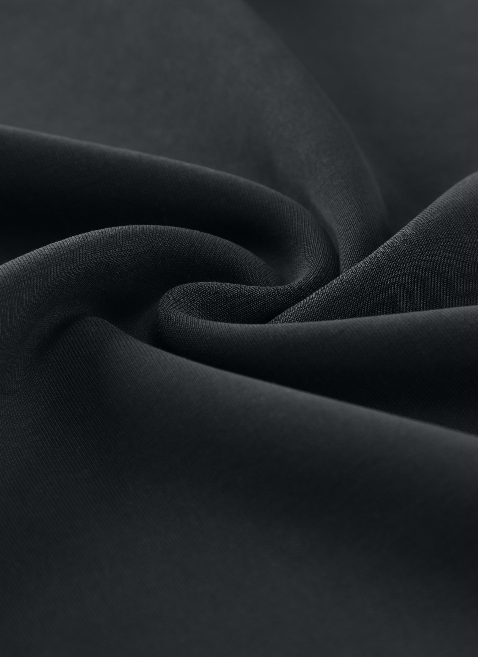 CRZ YOGA SoftAura Sudadera Básica de Cuello Redondo para Mujer Negro